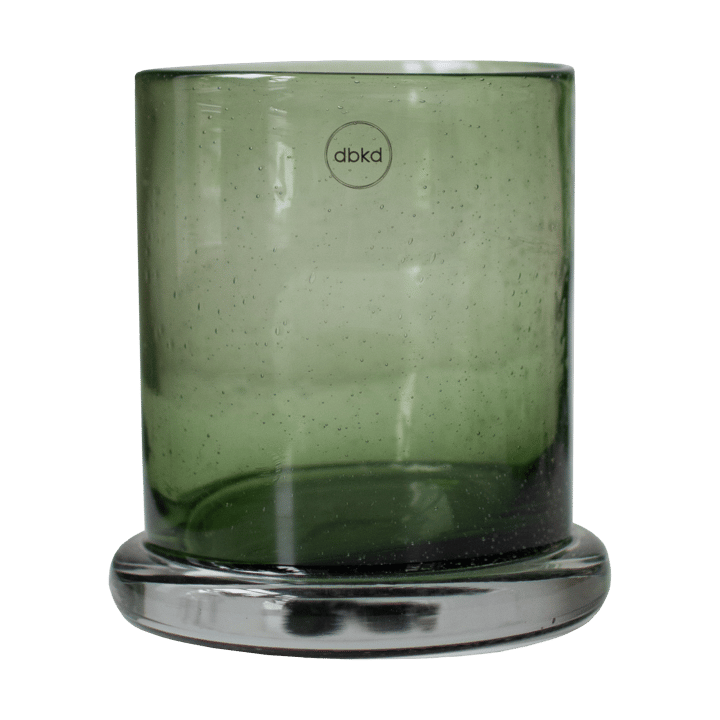 Bubble tealight holder Ø14 cm - Green - DBKD