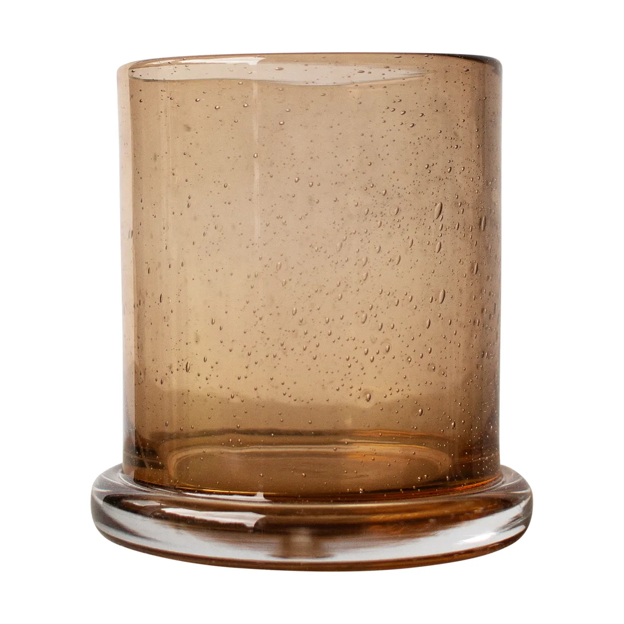 DBKD Bubble tealight holder o14 cm Rust | Scandinavian Design | Tea light holders, lanterns & candle dishes | Brown