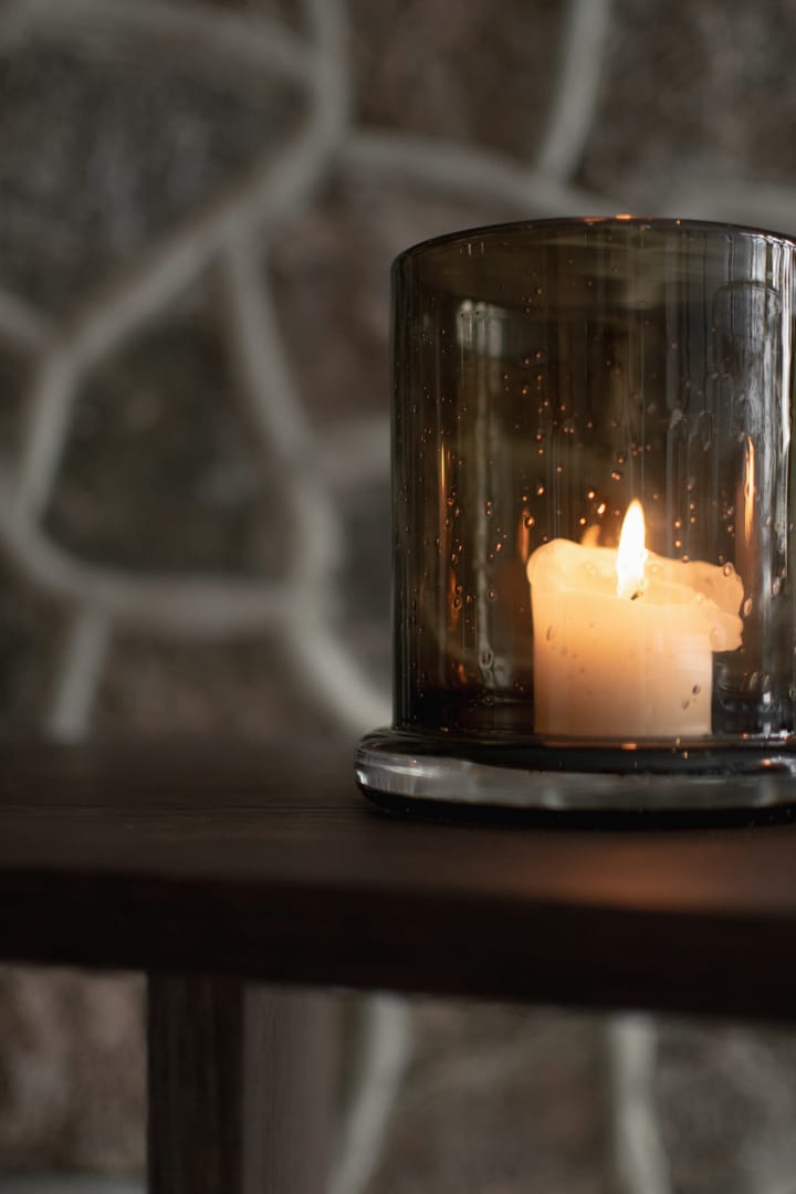 Bubble tealight holder Ø20 cm, Brown DBKD