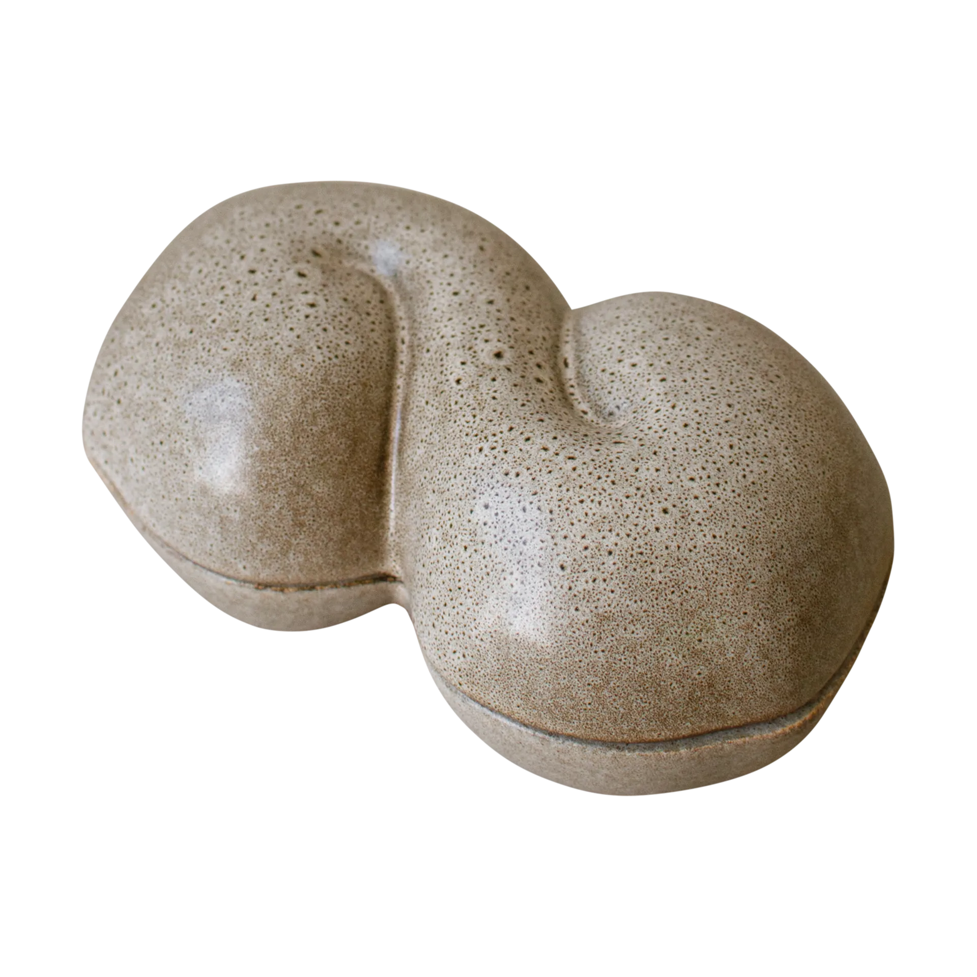 Bun bowl with lid 11x18 cm, Beige DBKD