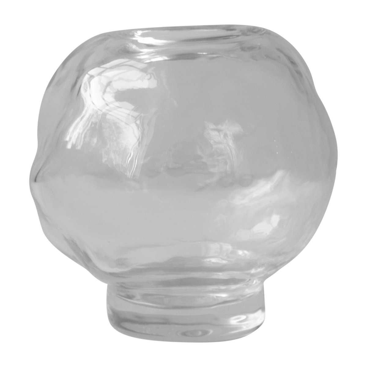 DBKD Bunch mini lantern on foot o12 cm Clear | Scandinavian Design | Tea light holders, lanterns & candle dishes | Transparent
