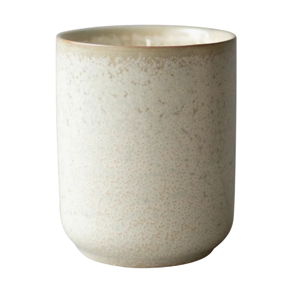 Burn scented candle 60 h, Shiny cream DBKD