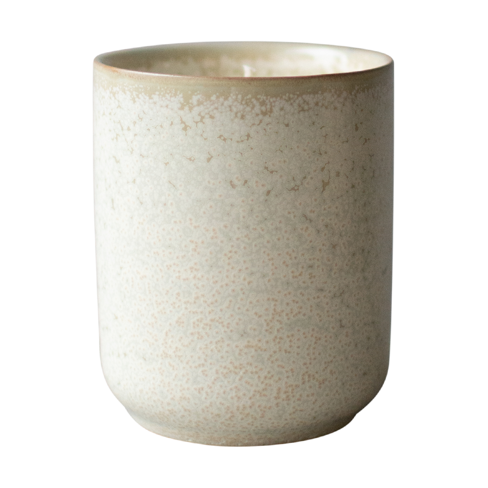 DBKD Burn scented candle 60 h Shiny cream | Scandinavian Design | Scented candles & diffusers | Beige