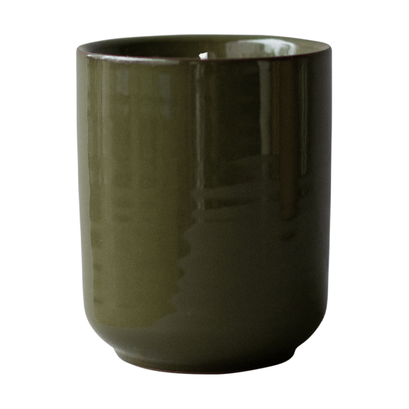 DBKD Burn scented candle 60 h Shiny green