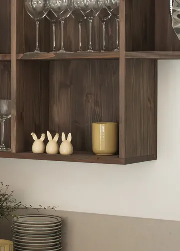 Burn scented candle 60 h - Shiny yellow - DBKD