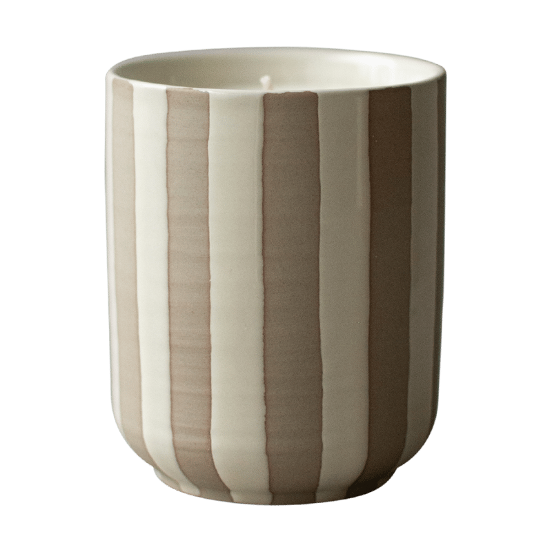DBKD Burn scented candle 60 h Stripe cream