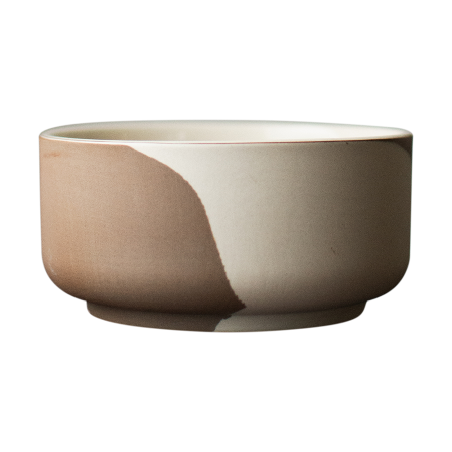 DBKD Calm bowl o12 cm Brown-Beige | Scandinavian Design | Serving platters & dishes | Brown