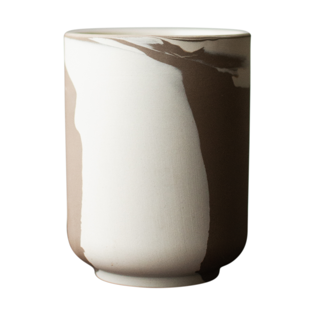 DBKD Calm flowerpot S Brown-Beige | Scandinavian Design | Flower pots | Brown