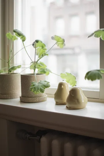 Chubby chicken Easter decoration 2-pack - Shiny yellow - DBKD