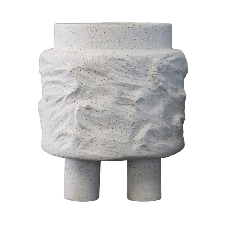Clay flower pot Ø18 cm - sand - DBKD