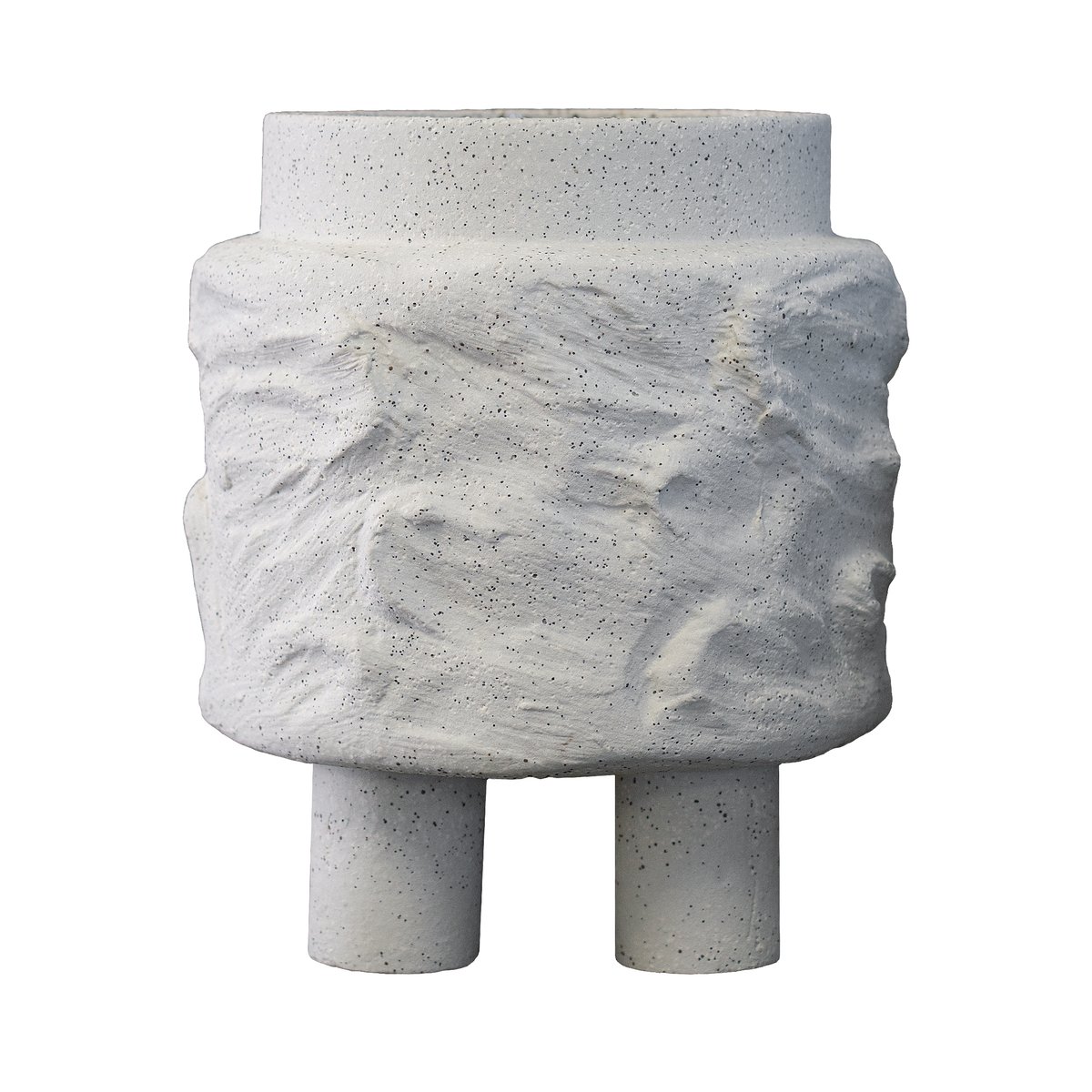 DBKD Clay flower pot o18 cm sand | Scandinavian Design | Flower pots | Beige