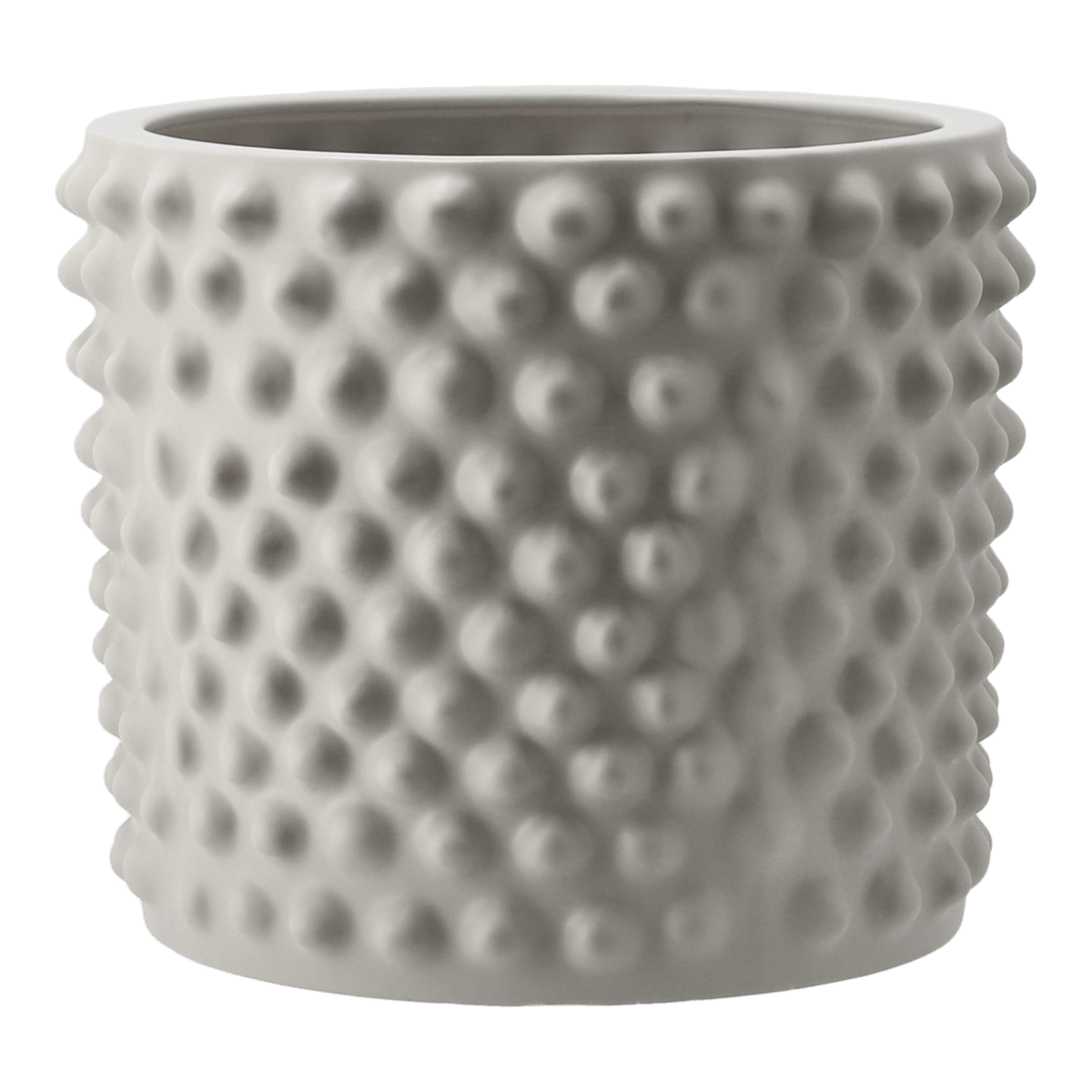 DBKD Cloudy flower pot greige Mellan