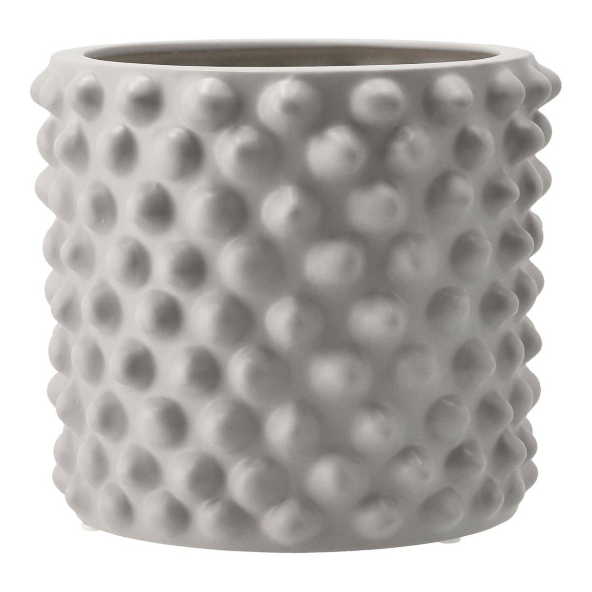 DBKD Cloudy flower pot greige Small o20 cm | Scandinavian Design | Flower pots | Grey