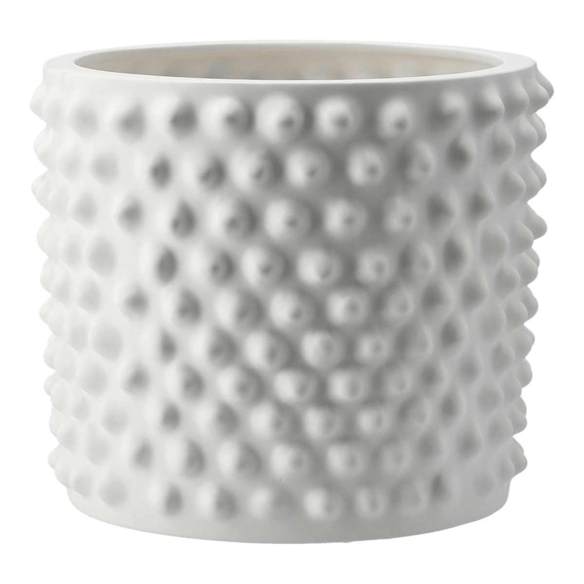 DBKD Cloudy flower pot matte white medium | Scandinavian Design | Flower pots | White