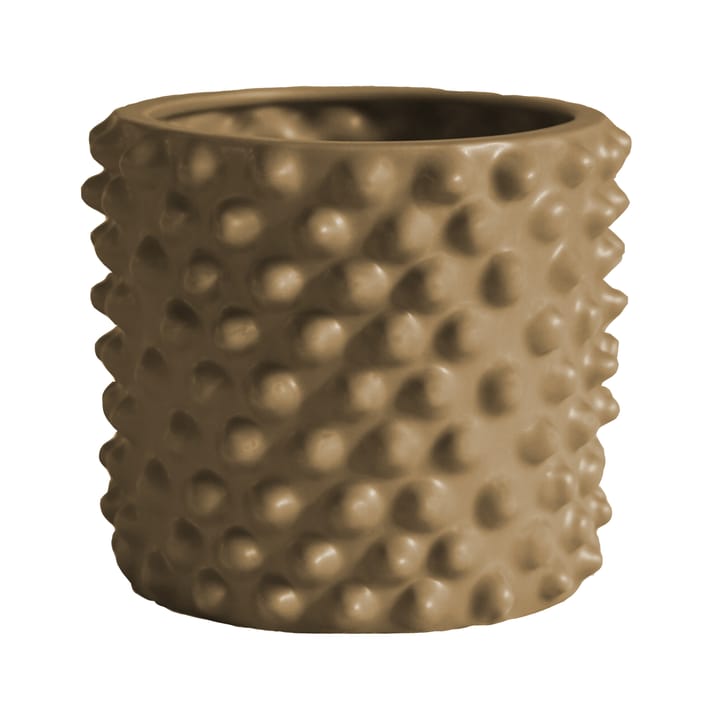 Cloudy flower pot ocra, small Ø21 cm DBKD