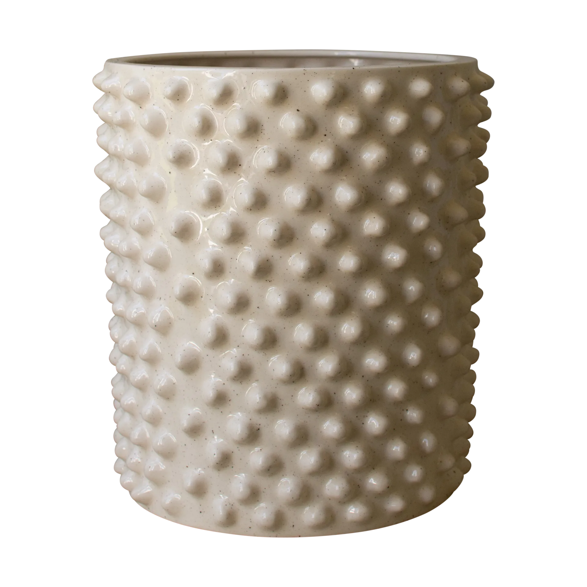 Cloudy flower pot vanilla, Large Ø33 cm DBKD