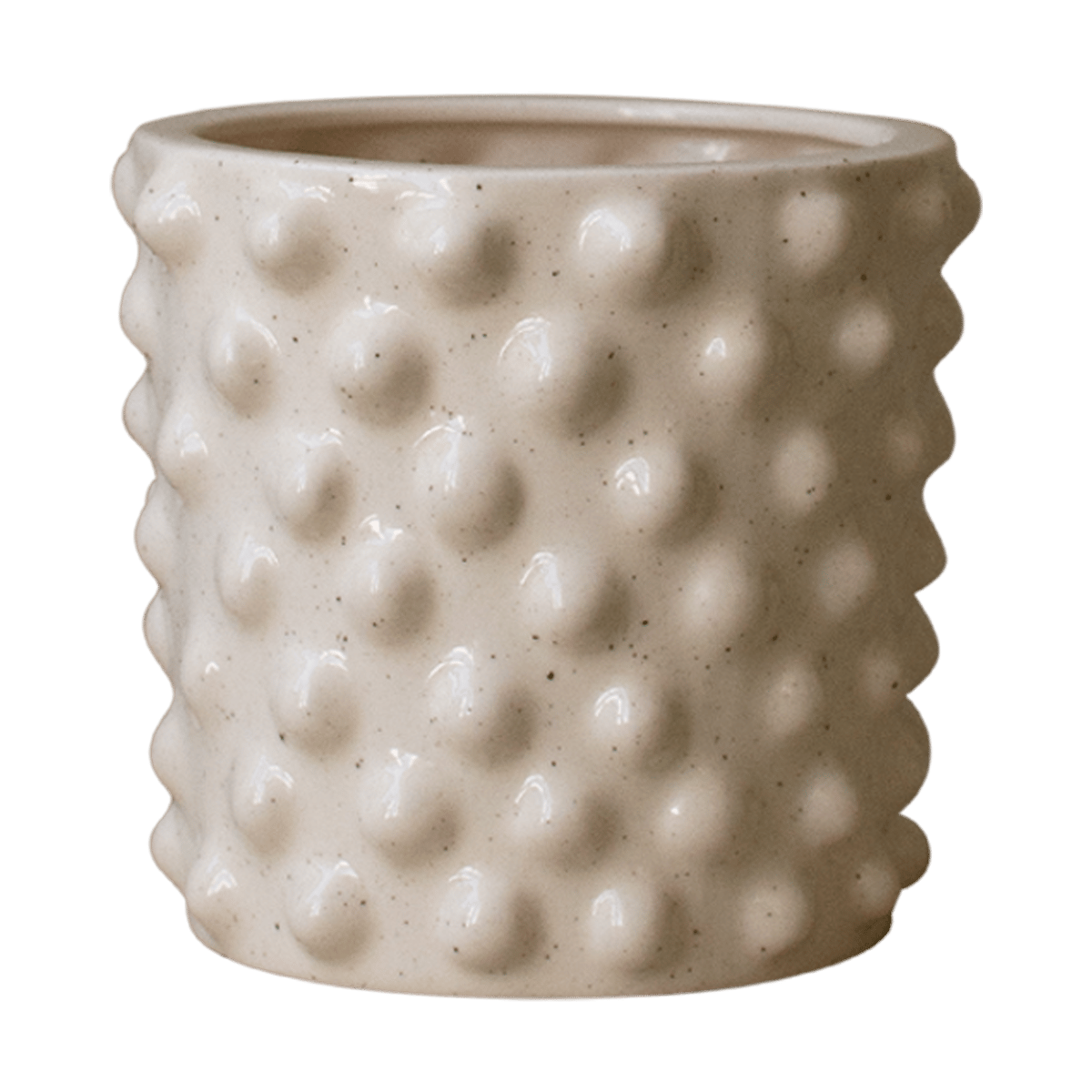 DBKD Cloudy flower pot vanilla Mini o15 cm | Scandinavian Design | Flower pots | White