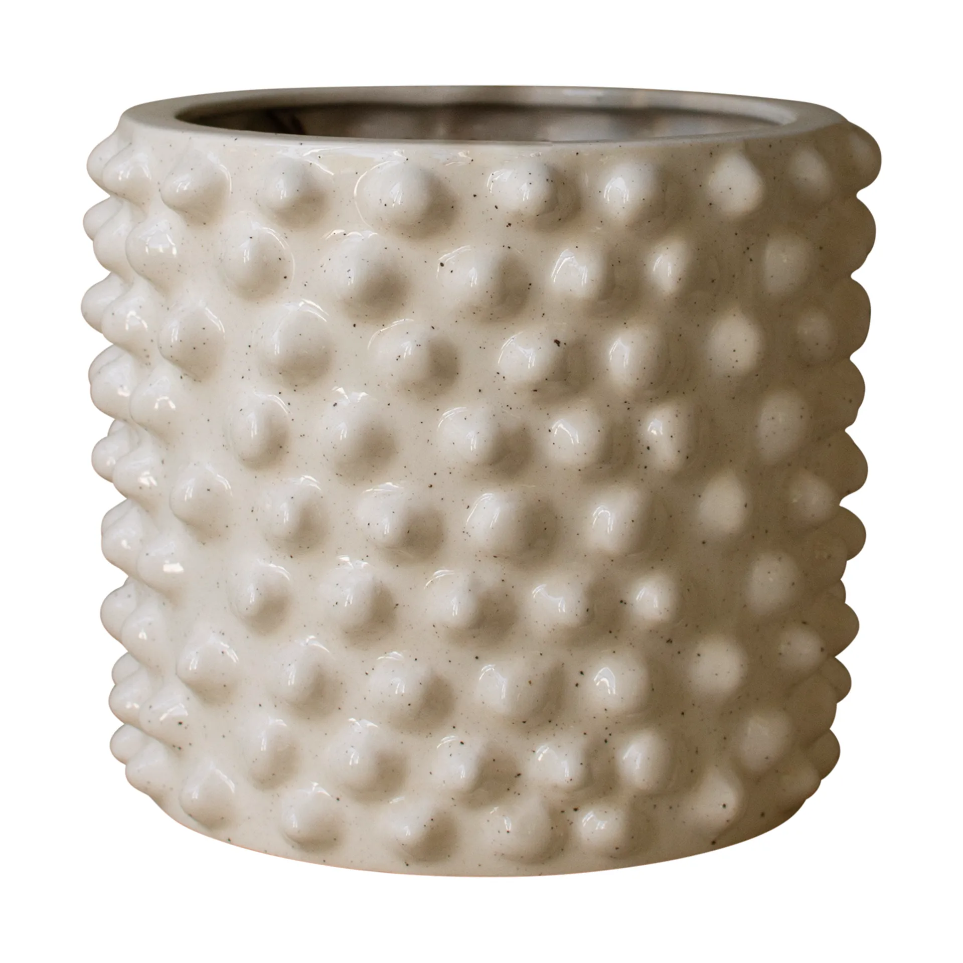 Cloudy flower pot vanilla, Small Ø21 cm DBKD