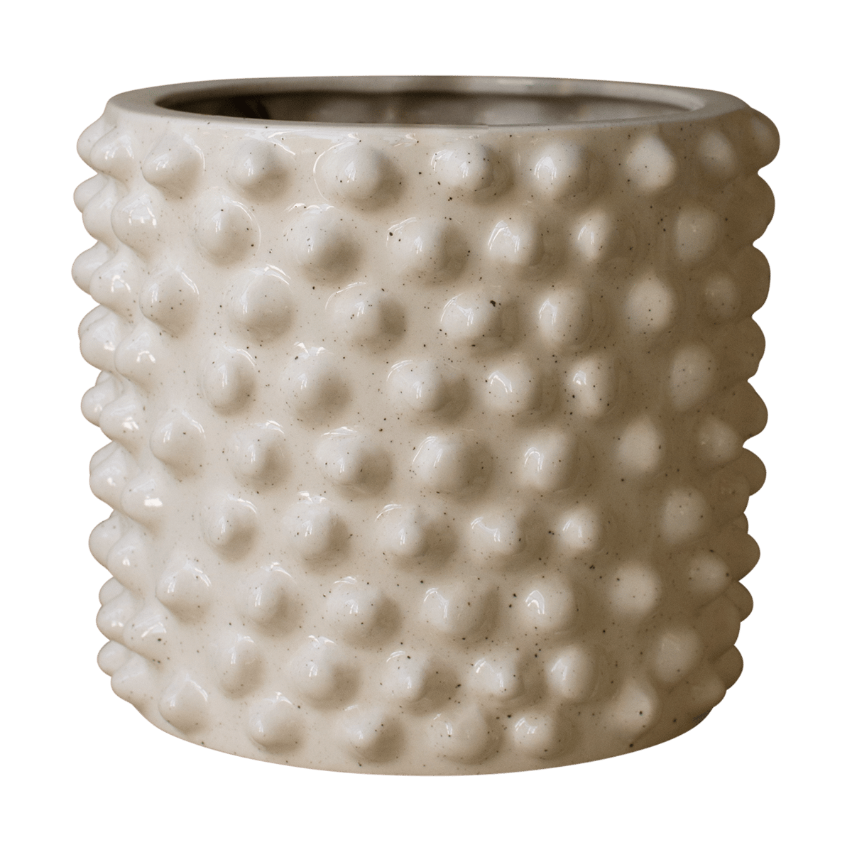DBKD Cloudy flower pot vanilla Small Ø21 cm | Scandinavian Design | Flower pots | White