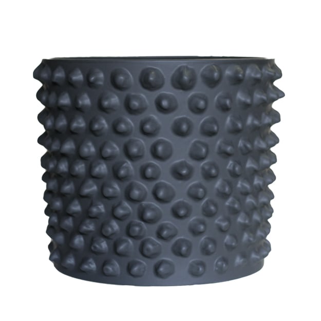 DBKD Cloudy pot dark grey medium, o 30 cm | Scandinavian Design | Flower pots | Grey