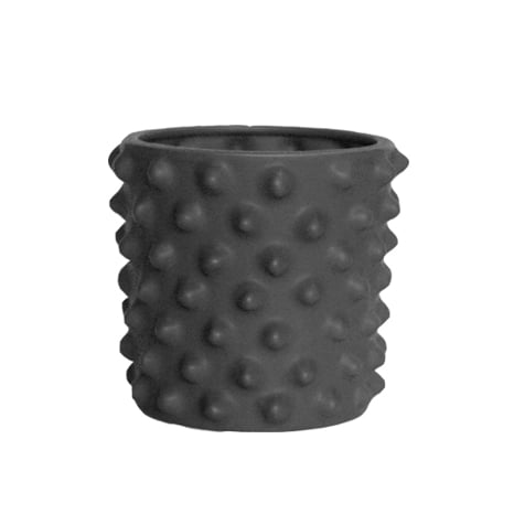 DBKD Cloudy pot dark grey mini, o 15 cm | Scandinavian Design | Flower pots | Grey