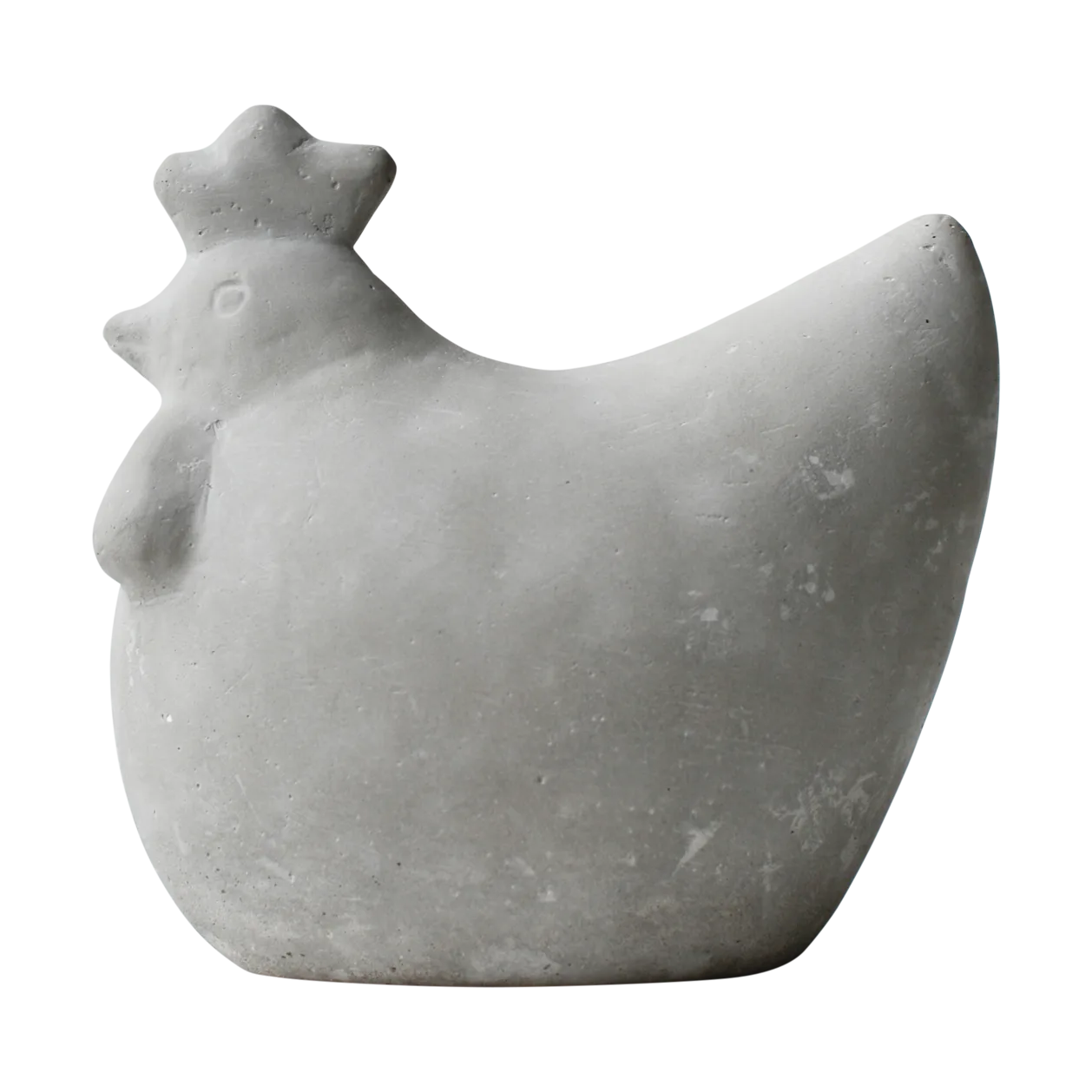 Concrete hen decoration, Small DBKD
