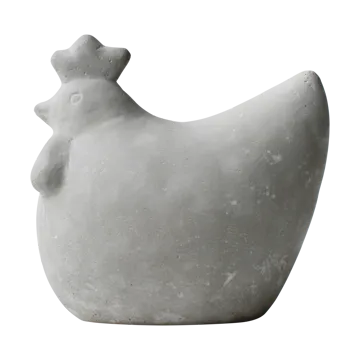 Concrete hen decoration - Small - DBKD