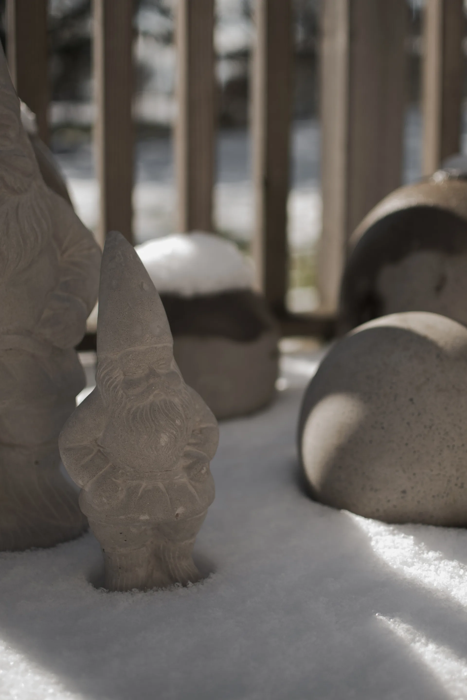 Concrete Santa Christmas decoration, Concrete, medium DBKD