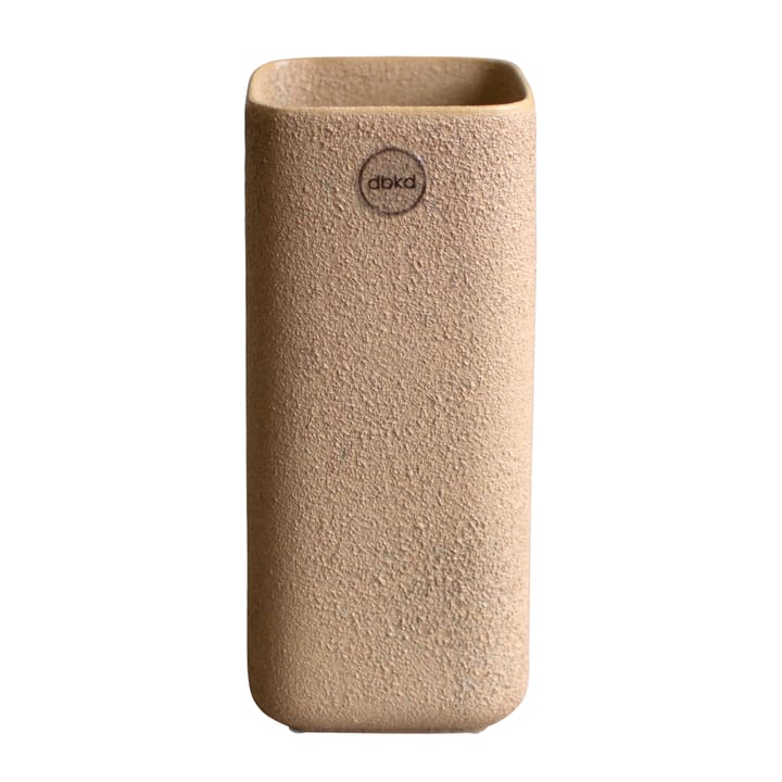 Cube vase 20 cm - Sand - DBKD