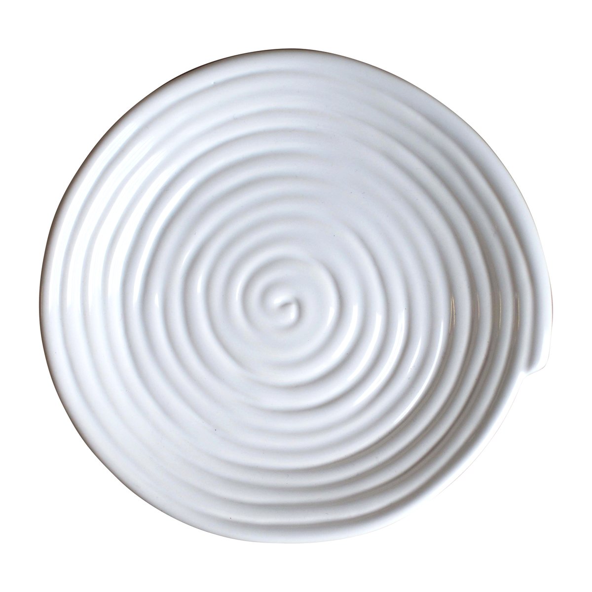 DBKD Curl bowl large o20 cm Shiny white | Scandinavian Design | Decorative bowls | White