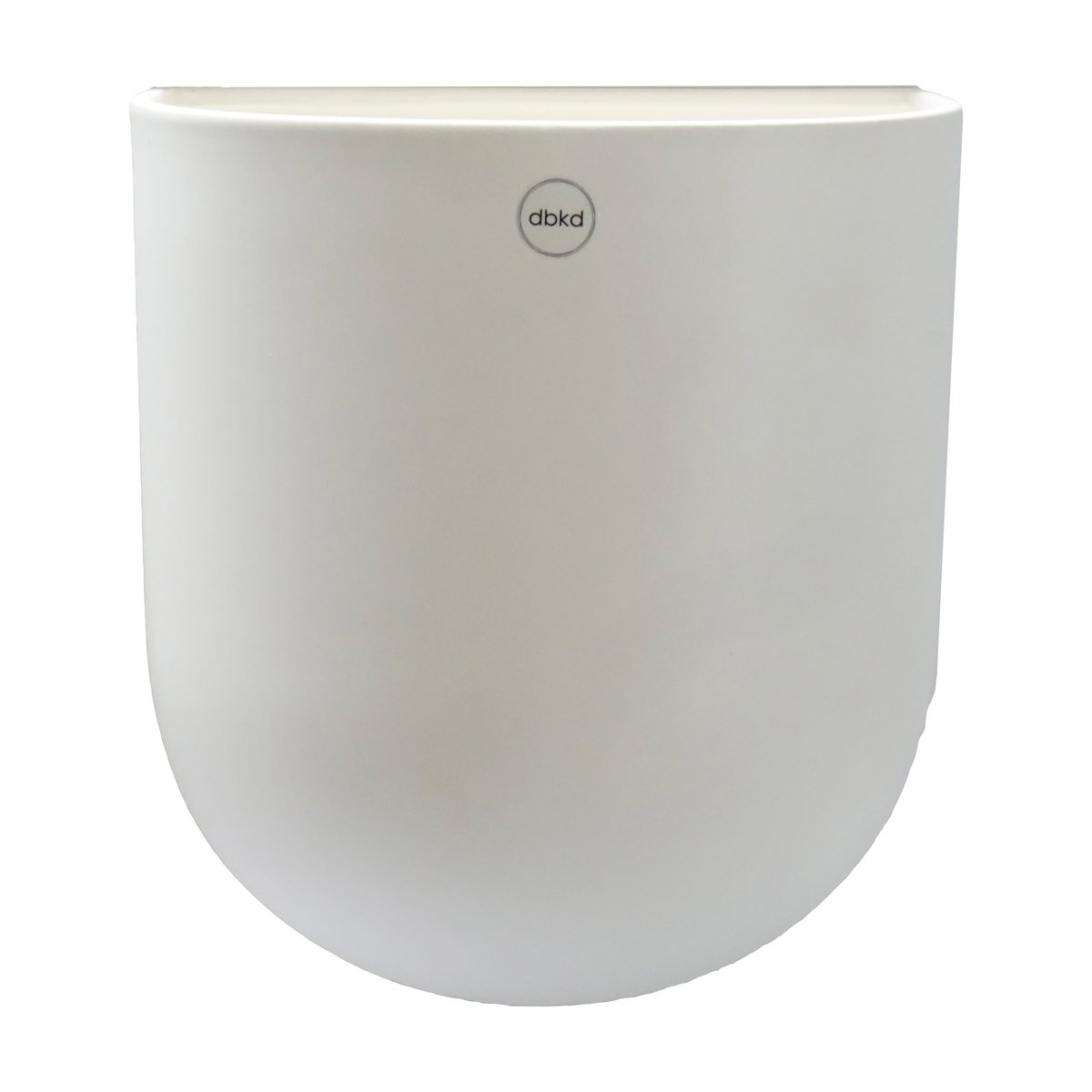 DBKD Cut wall-hang flower pot white x-large | Scandinavian Design | Flower pots | White