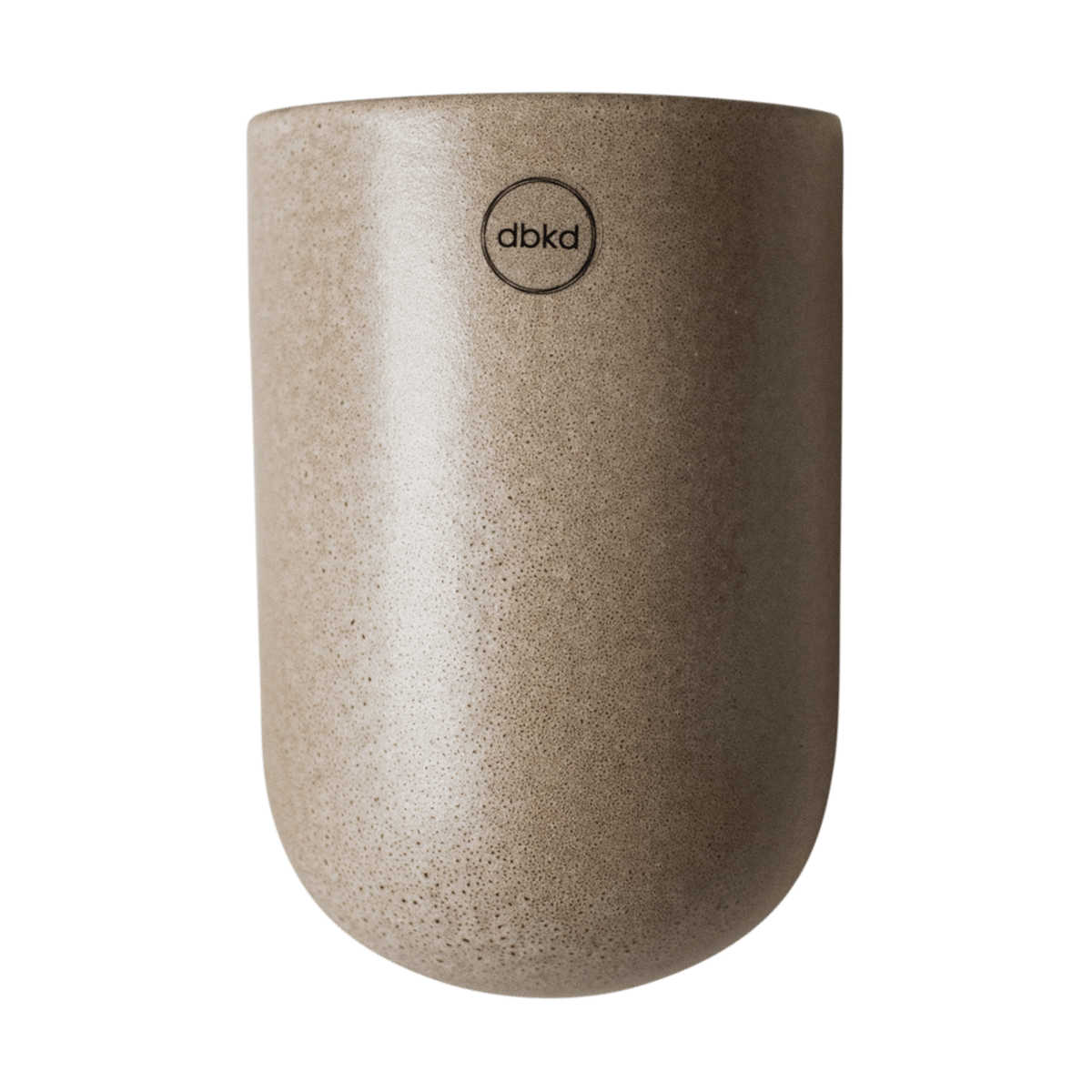 DBKD Cut wall-mounted flowerpot beige Medium 15 cm | Scandinavian Design | Flower pots | Beige