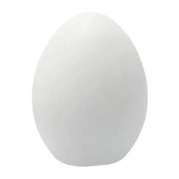 DBKD decorative egg - White - DBKD