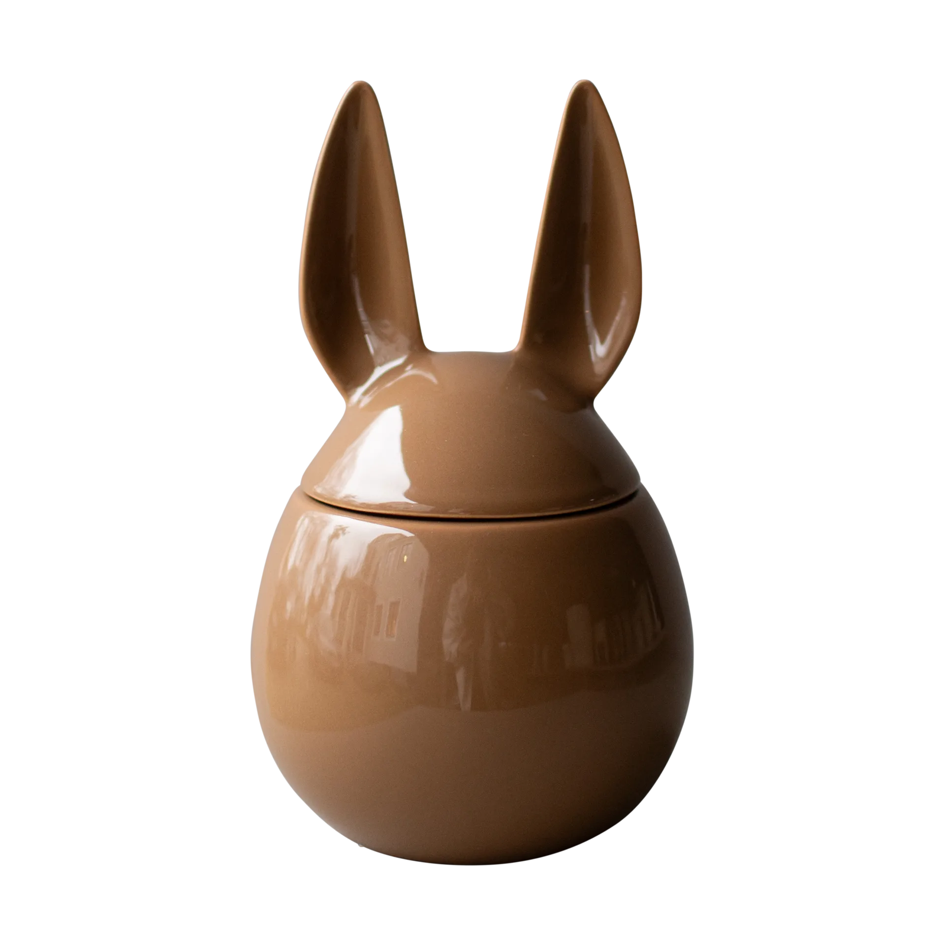 DBKD Eating rabbit bowl large, Shiny nougat DBKD