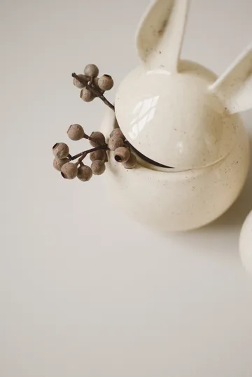 DBKD Eating rabbit bowl large - Vanilla - DBKD