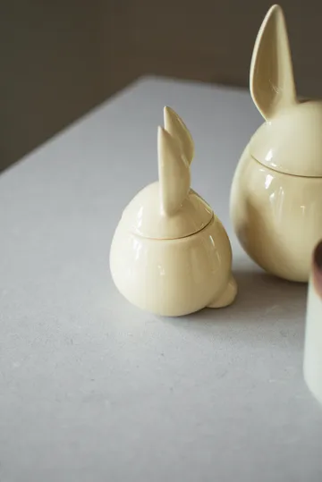 DBKD Eating rabbit bowl small - Shiny yellow - DBKD