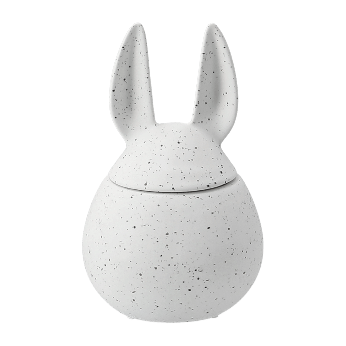 DBKD Eating rabbit bowl small white dot | Scandinavian Design | White