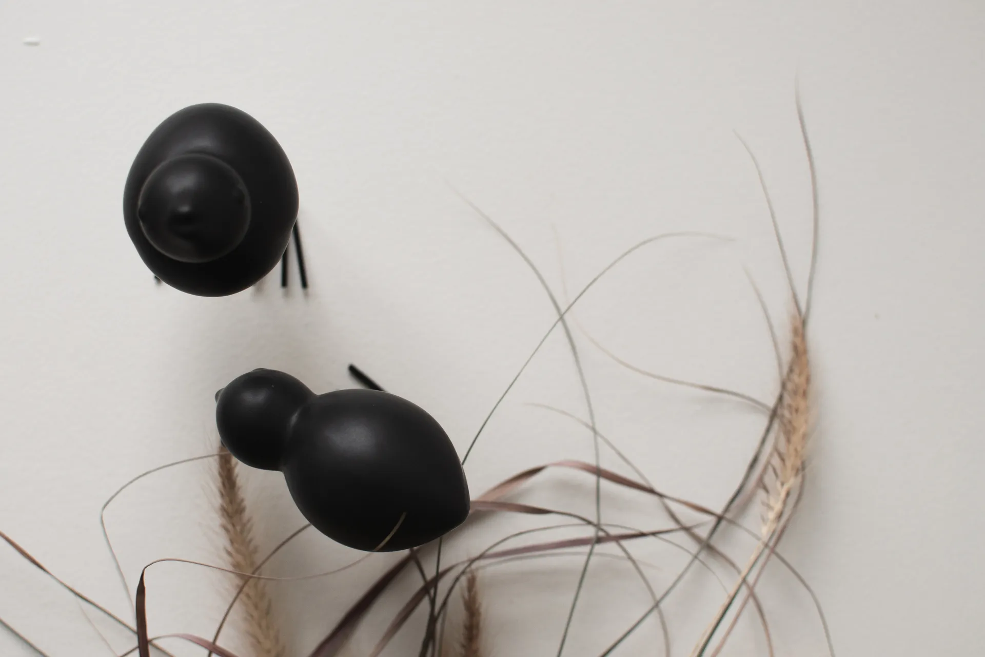 DBKD Swedish Birds Easter decoration 2-pack, Black DBKD