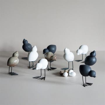 DBKD Swedish Birds Easter decoration 2-pack - Black - DBKD