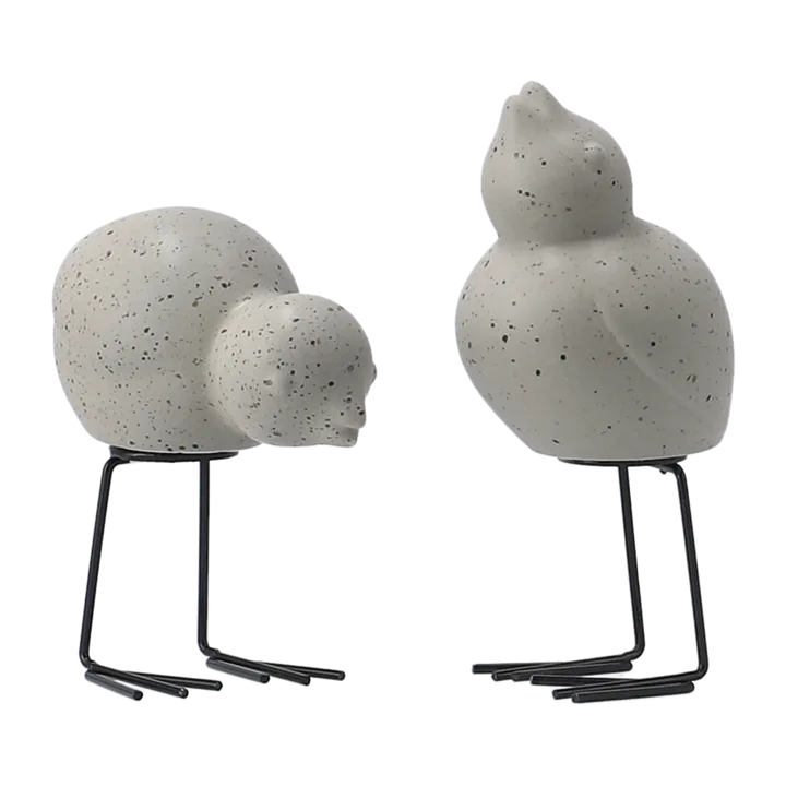 DBKD Swedish Birds Easter decoration 2-pack - mole dot - DBKD