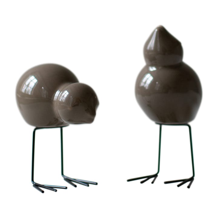 DBKD Swedish Birds Easter decoration 2-pack - Shiny dust - DBKD