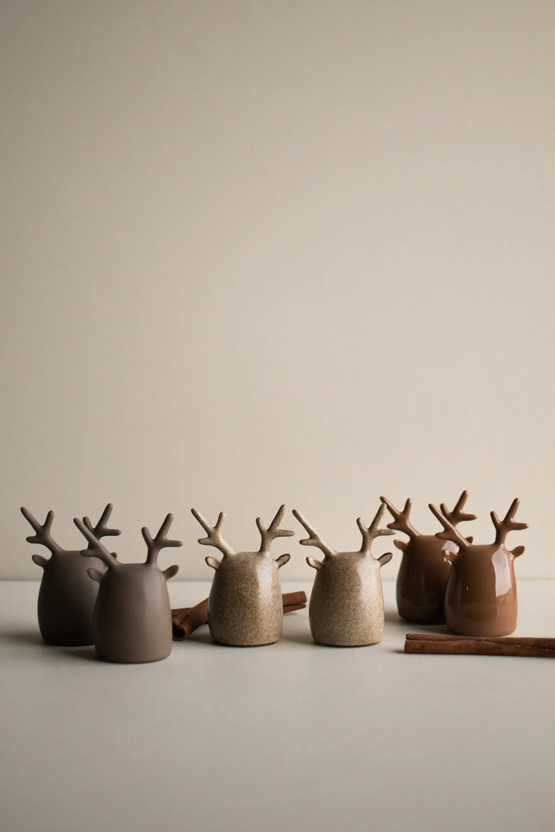 Deer twins 2 pieces, Beige DBKD