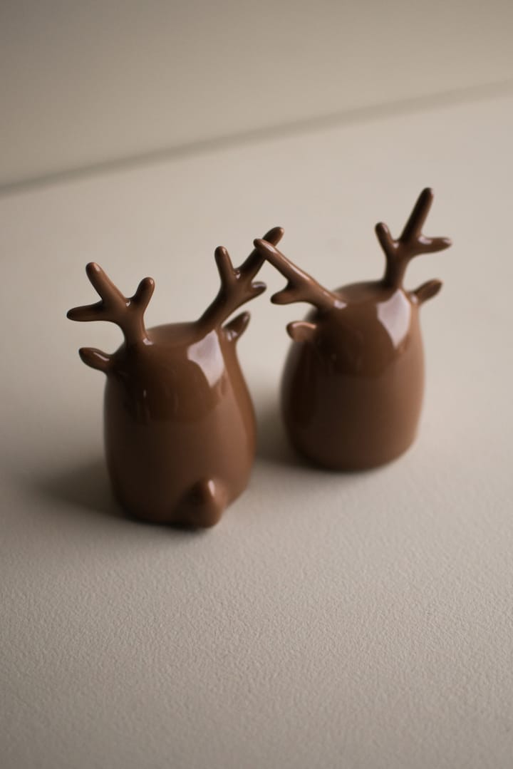 Deer twins 2 pieces, Shiny nougat DBKD
