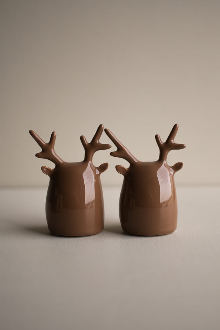 Deer twins 2 pieces, Shiny nougat DBKD