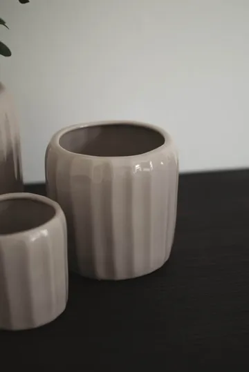Ease pot - Shiny mole, Ø14x13.5 cm - DBKD