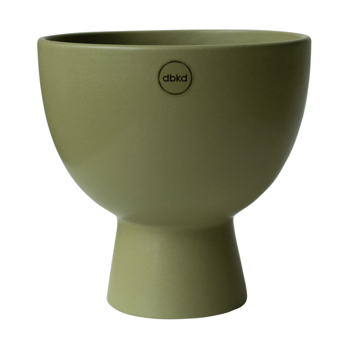 Figure flower pot Ø15 cm - Green - DBKD