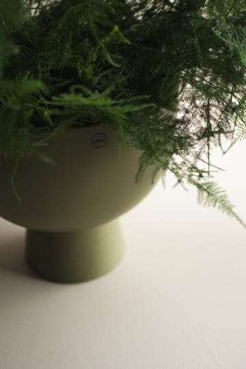 Figure flower pot large Ø30 cm - Green - DBKD