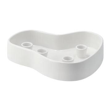 Fill me up advent candle - shiny white - DBKD