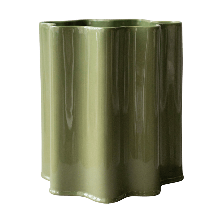Filter flower pot - Shiny green, Ø41 cm - DBKD