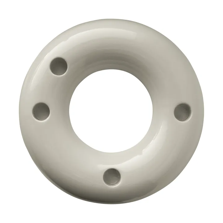 Float candle holder - Shiny cream - DBKD